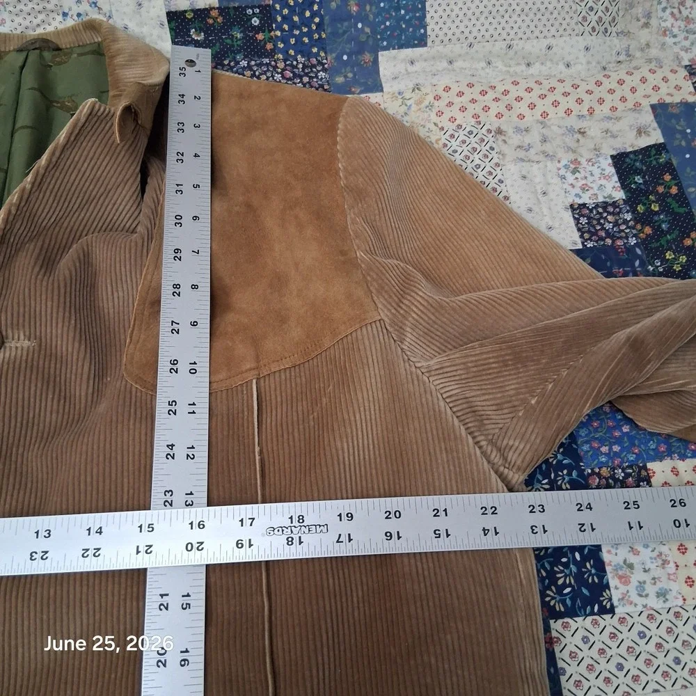 True Vintage‎ 60s Eddie Bauer Corduroy Blazer Size 44 Long Pheasant Lined